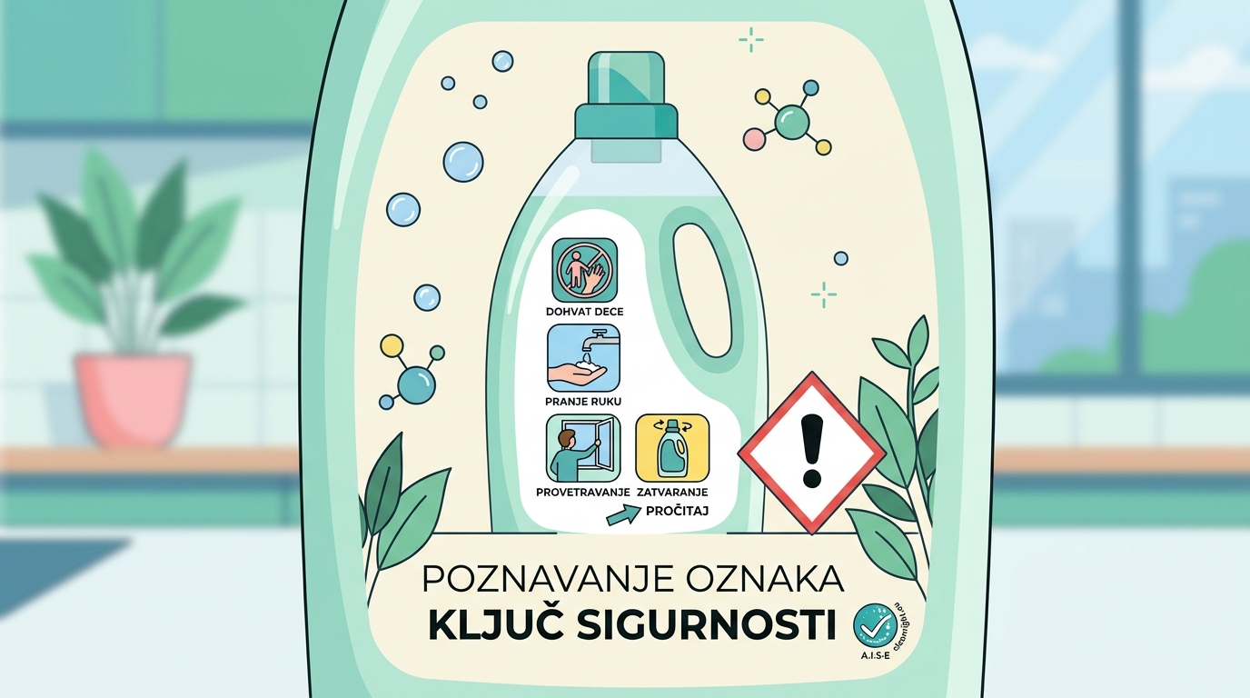 Oznake na deterdžentima: mali vodič kroz ikonice za bezbednu upotrebu